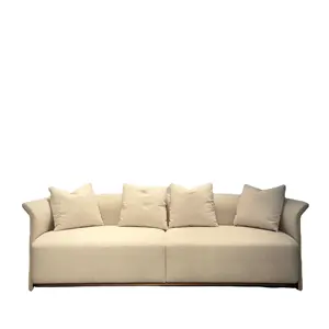 Offre Spéciale de meubles modernes haut de gamme au design italien, ensemble de canapés 3 places, canapé modulable à usage domestique, canapé Bentley