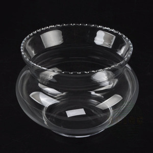 Verre transparent pas cher d'usine pour votre décoration de bureau, mini vase rond pour <span class=keywords><strong>poisson</strong></span> <span class=keywords><strong>rouge</strong></span> - Product Image 3