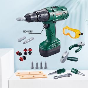 Energia elétrica fingir jogar ferramenta jogo, chave de fenda de plástico conjuntos de ferramentas, brinquedos para crianças - Product Image 1