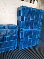 LYPALLETS Palettes en plastique réversibles robustes pour l'emballage de sacs, produits, rayonnages et empilage