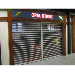 Wholesale Polycarbonate Roller Shutter <strong>Door</strong> <strong>Prices</strong> Smart Transparent <strong>Rolling</strong> Shutter Slats Polycarbonate Roller Shutter <strong>Door</strong> - Product Image 2