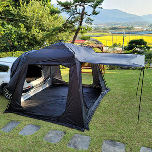 Portable Outdoor Double Layer 210D Oxford PU2000mm Four-Season Automatic Quick Opening <b>Waterproof</b> Windproof Tailgate Car <b>Tent</b> - Product Image 3