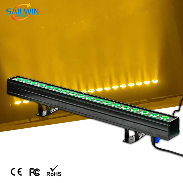 High Quality 18X10W RGBW Pixel LED Wall Washer Light Stage Lights Rgb Pixel bar Washer Light for Party