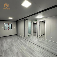 Maison modulaire portable préfabriquée en conteneur maritime de petite taille, conteneur mobile pliable, maison extensible avec balcon