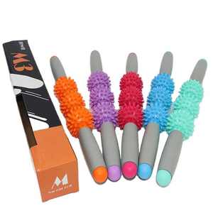 Rueda de masaje Stick Hedgehog Ball Relax Masaje muscular Deportes Masaje corporal para músculo Cuerpo Relax yoga fitness Roller Stick - Product Image 1