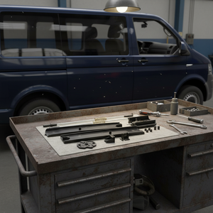 ชุดซ่อมกระจกเลื่อนด้านข้างสำหรับ Volkswagen VW T6 Multivan (จัดส่งจากผู้ผลิตไก่งวง) รหัสผลิตภัณฑ์: WR2176-4 - Product Image 3