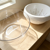 Pot de fleurs auto-arrosant moderne avec bassin intérieur opaque coloré et réservoir transparent pour la décoration de bureau