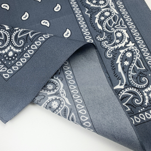 Groothandel Promotionele Custom Logo Levendig Bedrukt Katoen Sport Hoofddeksjaal Effen Doek Paisley <span class=keywords><strong>Bandana</strong></span> - Product Image 4