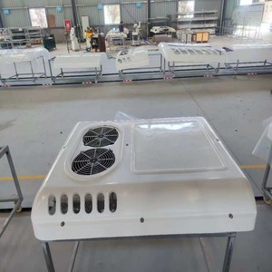 Cooling A/C unit 10kw DC24V/12V Cooling /Heating Mono Block Integrated Roof Mounted <b>Air</b> <b>Conditioner</b> for 5-6 Meters <b>Mini</b> Bus AC - Product Image 1