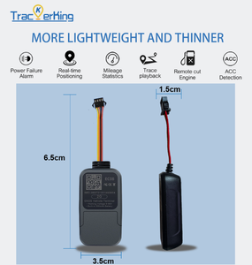 เครื่องติดตาม GPS สำหรับยานพาหนะ 2G กันน้ำ สำหรับรถจักรยานยนต์ รถยนต์ จักรยาน ติดตามตำแหน่งแบบเรียลไทม์ พร้อมรีเลย์ตัดสัญญาณเครื่องยนต์จากระยะไกล แอปฟรี - Product Image 2