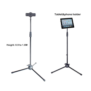 IS806 Yinyu 160 cm support de <span class=keywords><strong>tablette</strong></span> 360 ° rotatif téléphone portable <span class=keywords><strong>tablette</strong></span> support de sol pliable <span class=keywords><strong>pour</strong></span> regarder/diffusion en direct Compatible - Product Image 1