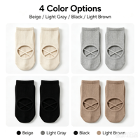 Chaussettes de danse et de fitness pour femmes, à tricot doux, avec sangles croisées creuses et effet empilé, couleur et logo personnalisables