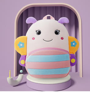 Sac à dos pour enfants unisexe <span class=keywords><strong>personnalisable</strong></span> logo fermeture éclair peluche cartoon <span class=keywords><strong>cartable</strong></span> pour garçons et filles pour la <span class=keywords><strong>maternelle</strong></span> - Product Image 5