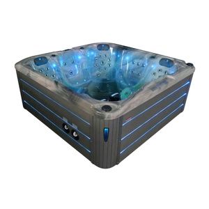 Spa de bain à remous de luxe personnalisé 7 places grand espace 2.3m Baignoires de spa extérieures en acrylique approuvées CE <span class=keywords><strong>Spas</strong></span> à remous pour jardin extérieur - Product Image 3