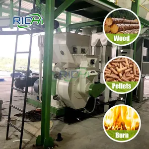 Zeer Productieve Service China Commerciële Hout Pellet Fabriek