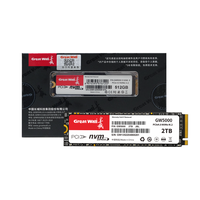 قرص صلب داخلي Great Wall GW5000 SSD M.2 PCIe 4.0 NVMe 2.0 عالي السرعة بسعة 2 تيرابايت 2280 للكمبيوتر المكتبي بسرعة قراءة 4200-5000 ميجابايت/ثانية وسرعة كتابة 2000-4500 ميجابايت/ثانية مع ضمان 3 سنوات