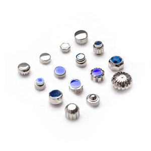 Pièces de rechange pour couronne de montre de plongée universelle en acier inoxydable étanche à haute dureté, personnalisées OEM - Product Image 1