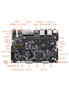 Carte mère industrielle Wind Fire Wheel Youyeetoo K1 <span class=keywords><strong>SBC</strong></span>, carte de développement, architecture X86, processeur central, <span class=keywords><strong>Windows</strong></span> 10 - Product Image 4