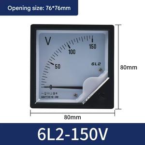 6L2-15V Con trỏ đo điện áp mini Màn hình LED được xếp hạng IP53 Sử dụng trong công nghiệp Dụng cụ điện có độ chính xác cao bền bỉ - Product Image 5