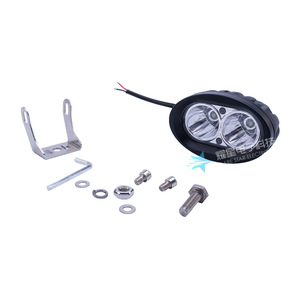 Luz de trabajo LED electrónica Flare Star de 20w, 3000lm, 6000k, blanca, para coche, camión, montacargas, ajuste universal - Product Image 5