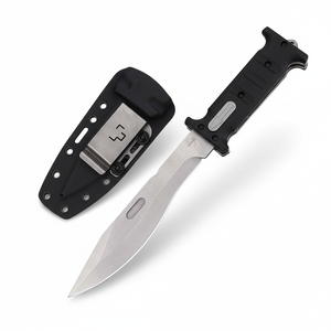 Couteau extensible BK en acier D2 de haute qualité, manche en TPE, lame en acier inoxydable, couteau de poche personnalisable OEM pour le camping - Product Image 1