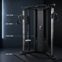 Appareil de musculation multifonctionnel à câbles croisés et double poulie pour la maison et les centres de fitness commerciaux