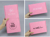 Boîte en carton recyclable personnalisée pour envoi postal, boîte vide pour vêtements, chaussettes, cadeaux, emballage d'expédition