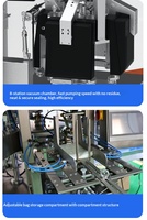 Machine d'emballage sous vide entièrement automatique à grande vitesse Dezoton avec pesage intelligent pour granulés, sauces liquides et produits alimentaires
