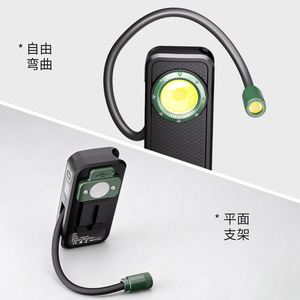 Lampe de travail COB flexible rechargeable, magnétique, LED portable, éclairage d'urgence extérieur, randonnée, camping, lampe torche EDC - Product Image 4