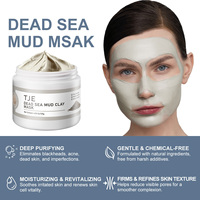 Masque d'argile de boue de mer morte revitalisant ODM masque facial nettoyant en profondeur thé pour minimiser les Pores hydratant purifiant visage