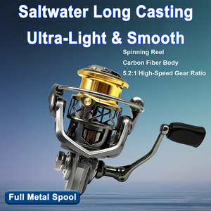 5.2:1 <span class=keywords><strong>moulinet</strong></span> de pêche avec <span class=keywords><strong>moulinet</strong></span> de pêche série <span class=keywords><strong>moulinet</strong></span> en fibre de carbone pour une pêche efficace au leurre - Product Image 2