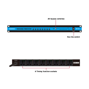 LD448 โปรเซสเซอร์เสียงดิจิตอลแบบมืออาชีพ พร้อมเอฟเฟกต์รีเวิร์บและมัลติเอฟเฟกต์ DSP สำหรับเวที - Product Image 6