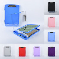 Porte-documents multifonctionnel pour étudiants, bloc-notes, porte-cartes d'identité grande capacité, impression de logo en option, plateau à documents A4 robuste