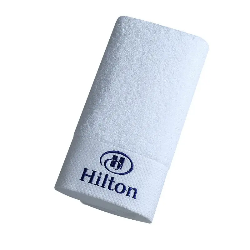 75x35cm Factory direct sale Pure Cotton Wash Cloths Face towel Large Hotel Spa Bathroom Face Towel customized logo OEM service