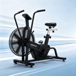 Bicicleta de Ciclismo Indoor Comercial Resistente al Viento, Cardio de Cuerpo Completo para Gimnasio en Casa y Estudio, con Asiento y Manillar Ajustables - Product Image 3