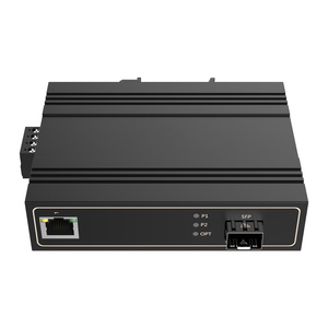 Yunvo nhanh Ethernet công nghiệp phương tiện truyền thông chuyển đổi ngoài trời 10/100M SFP sợi quang hiệu suất cao sợi Quang Phương tiện truyền thông chuyển đổi - Product Image 1