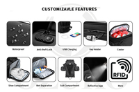 Sac Messager pour Hommes à Bandoulière Unique, Sac d'Affaires Durable et Imperméable, Sacoche d'Ordinateur Portable Très Vendue pour Bureau