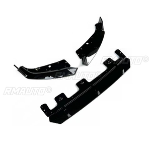 Spoiler de pare-chocs avant pour BMW X1 U11 IX1 M Sport 2023+ Noir brillant Protection de pare-chocs avant Lame inférieure Splitter Car Styling - Product Image 5