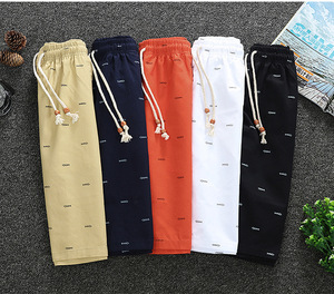 IStapromo Gifts Short de bain et de plage pour homme en coton, décontracté, coupe ample, grande taille, 5 pouces - Product Image 2