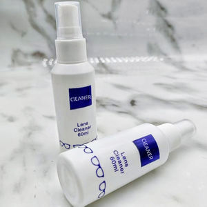 Solution de nettoyage pour lentilles de lunettes en flacon transparent coloré personnalisé, nettoyant pour lunettes, spray pour nettoyer les lunettes - Product Image 2