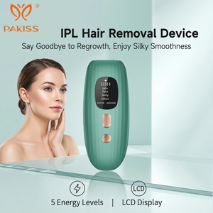 Système d'épilation à <span class=keywords><strong>lumière</strong></span> <span class=keywords><strong>pulsée</strong></span> intense PAKISS pour usage domestique, épilateur laser, flashs illimités pour les femmes, bikini, <span class=keywords><strong>aisselles</strong></span> - Product Image 2