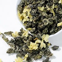100% Natürlicher Jasmin-Schneckenblüten-Grüntee Hochwertiger Jasmin-Duft-Grüntee Lose Blätter Jasmin-Grüntee