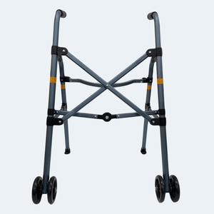 צר אלומניום מתקפל רולר מתקפל אלומיניום צר/חיצוני ניידות רפואית סיוע דו-גלגלי 300 פאונד עבור - Product Image 2