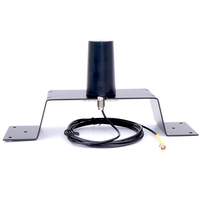 Antena NMO Konektor Omni Vertikal Plastik 4G/5G Outdoor Pemasangan Magnetik Tahan Air IP68 600-6000MHz
