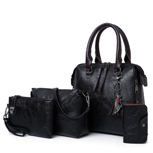 Venda quente Mulheres De Luxo, Bolsa Bolsas De Couro Pu Bolsa Senhora <span class=keywords><strong>4</strong></span> Peças Um Conjunto Sacos De Ombro Designer Tote <span class=keywords><strong>Bag</strong></span> - Product Image 2