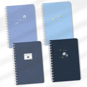 Aangepaste Afdrukken 2023 Hardcover 32K Romantische Planet Planner Gepersonaliseerde Gewone Dagboek Hardback Spiraal Notebook