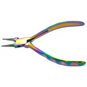 Round Stainless Steel Jewelry Setting Pliers OEM Brand Model 148a for DIY Round Nose Jewelry Making and Crafting Tools - Product Image 1