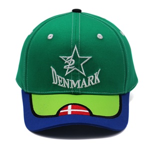 Cappello da Baseball all'ingrosso da corsa da due tonnellate di alta qualità 6 pannelli con logo ricamo personalizzato - Product Image 3