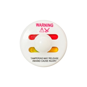 Etiqueta Antirrobo E-Bit de 50 mm, Circular, Blanca, de ABS, con Pin, Sistema EAS, para Tiendas de Ropa, Suministro Directo de Fábrica - Product Image 1