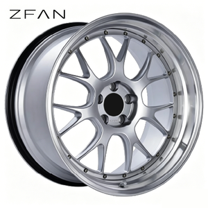 Jantes forgées ZFAN 19-21 pouces 5x112 5x114.3 en 2 pièces, concaves profondes, sur mesure, compatibles avec BMW M5 M4 Audi RS5 Performance Car - Product Image 4